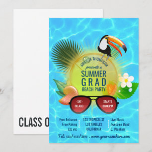 Club Sommer-Strandparty individuelle Einladung