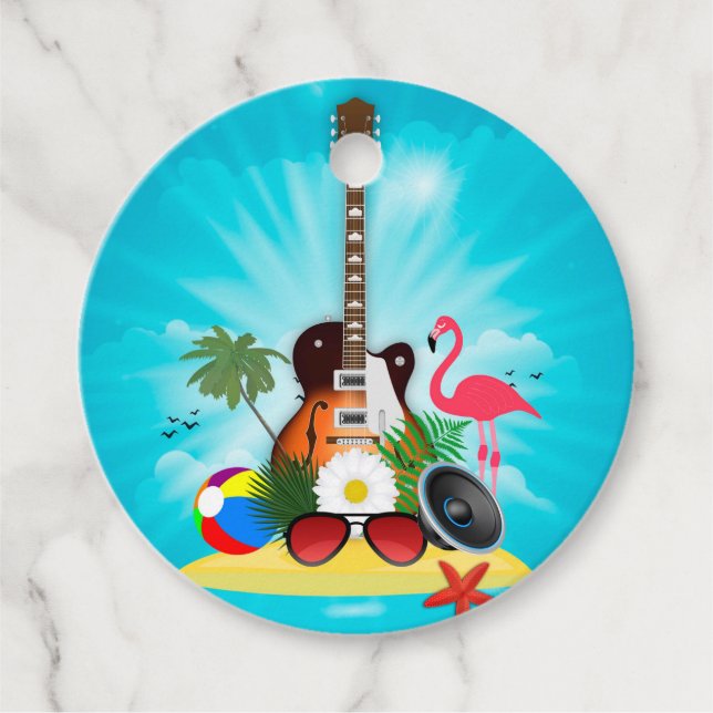 Club Summer Music Festival - Logo Geschenkanhänger (Vorderseite)