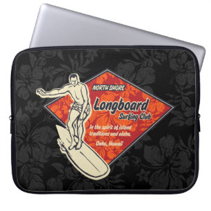 Club Surfen Diamond Hawaiian Neopren-Taucheranzug Laptopschutzhülle