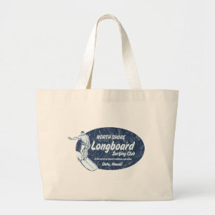 Club Surfen Hawaiianische Surf-Strandtasche Jumbo Stoffbeutel