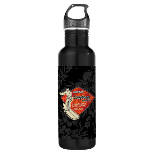 Club Surfing Diamond Hawaiian Edelstahlflasche