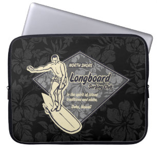 Club Surfing Diamond Hawaiian Neopren Wetsuit Laptopschutzhülle