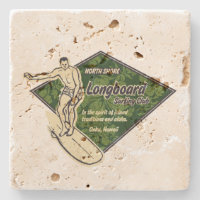 Club Surfing Diamond Hawaiian Tiki Bar Untersetzer