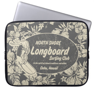 Club Surfing Hawaiian Neopren-Tauchanzug Laptopschutzhülle