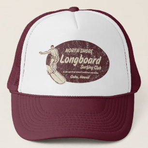 Club Surfing in Burgund Trucker Hat Truckerkappe