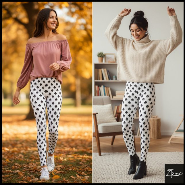 Club Symbol Pattern Leggings (Von Creator hochgeladen)