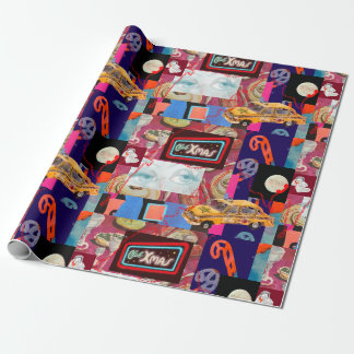 Club Xmas Wrapping Paper Geschenkpapier