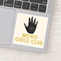 Clubaufkleber für Mädchen