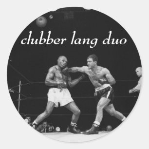 Clubber Lang Duo Aufkleber "gebrochener Kiefer" Se