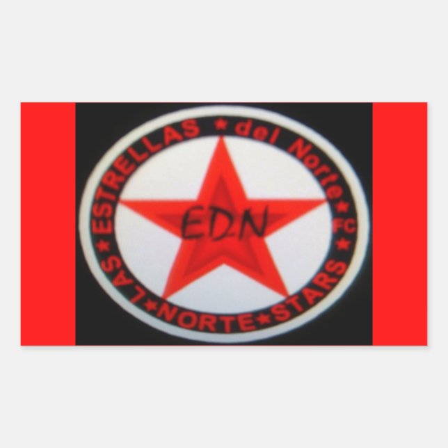 Clubflagge Rechteckiger Aufkleber (Vorderseite)