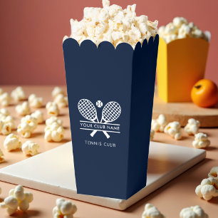 Clubname Rasen Tennis Team Navy Custom Geschenkschachtel