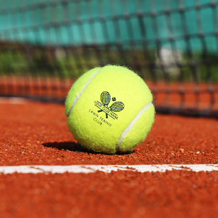 Clubname Tennis Team Grün jede Farbe individuell Tennisbälle
