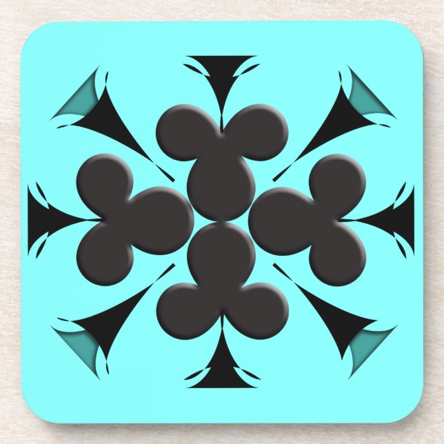 Clubs Getränkeuntersetzer (Vorderseite)