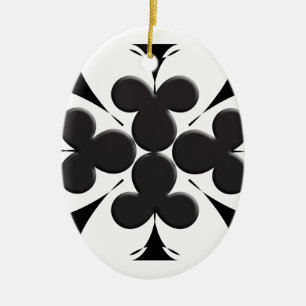 Clubs Keramikornament