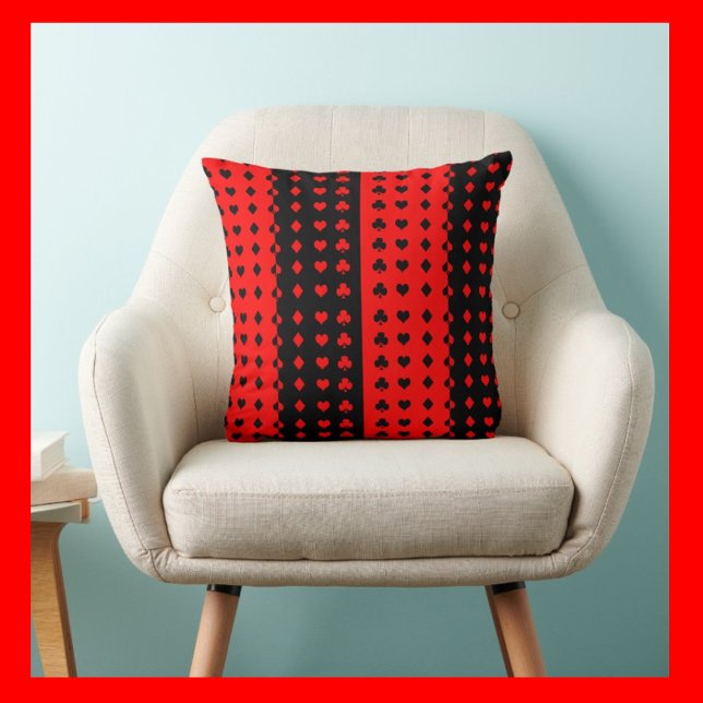 Clubs, Pik, Herz, Diamanten - cool Kissen (Von Creator hochgeladen)