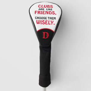 Clubs wie Freunde wählen klug Monogram Golf Headcover