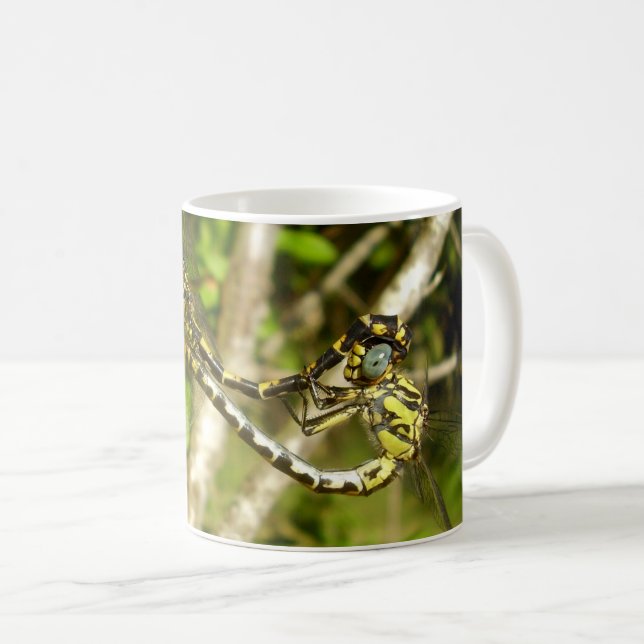 Clubschwindler-Dragonflies-Mating-Bug-Tasse Tasse (VorderseiteRechts)