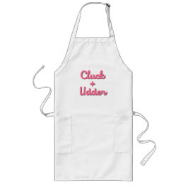 Cluck and Udder Apron Lange Schürze