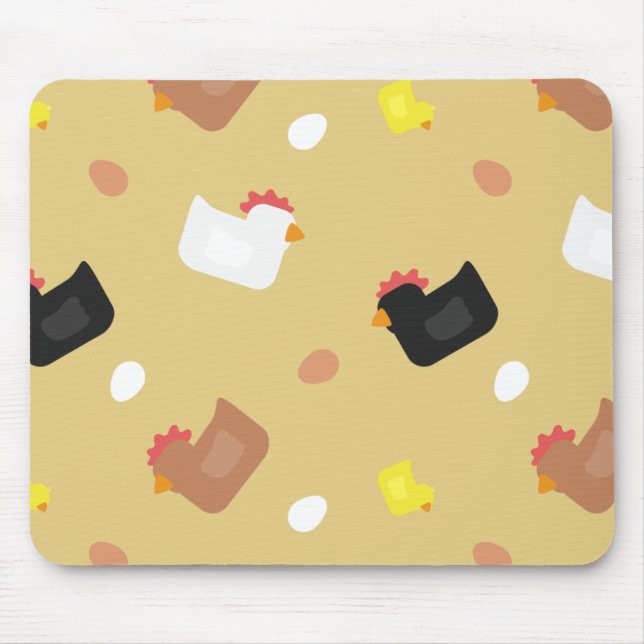 Cluck Cluck Mousepad (Vorne)