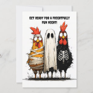 Cluckin’ Creepy Halloween Bash Einladung