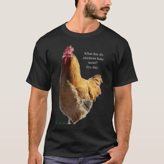 Clucks Puns T-Shirt (Vorderseite)