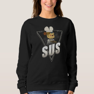 Clue Mrs. White Sus Poster Sweatshirt