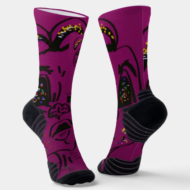 Clueless Bunny Crew Socks Socken (Gewinkelt)