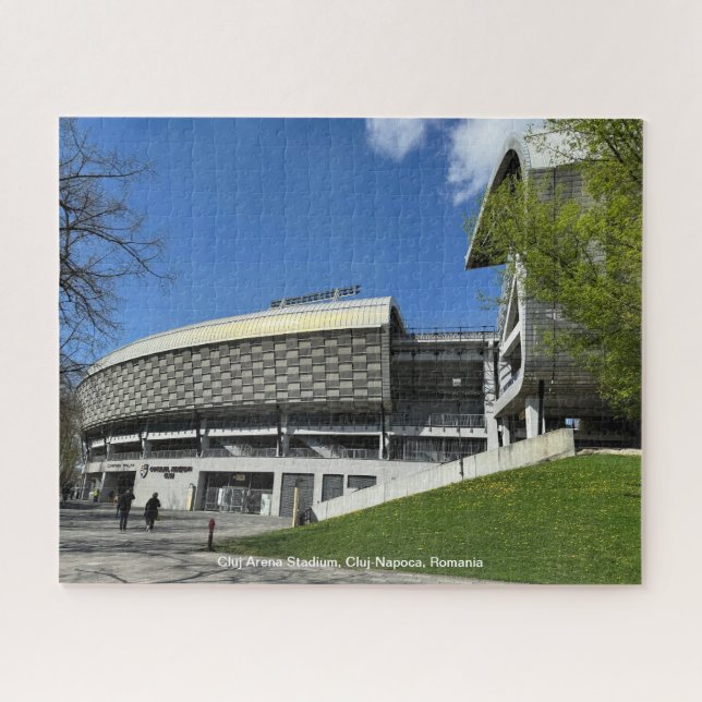 Cluj Arena Stadium, Cluj-Napoca, Rumänien auf eine Puzzle (Horizontal)