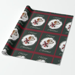 Clumber Spaniel-frohe Weihnachten Geschenkpapier