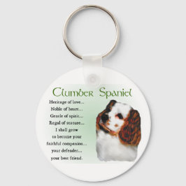 Clumber Spaniel Geschenke Schlüsselanhänger