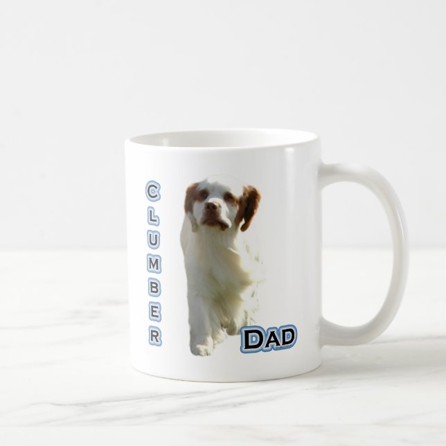 Clumber Spaniel Vater 4 Tasse (Rechts)
