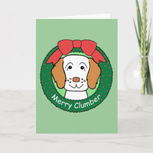 Clumber Spaniel Weihnachten