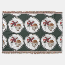 Clumber Spaniel Weihnachten Decke