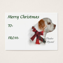 Clumber Spaniel Weihnachtsgeschenke