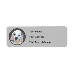 Clumber Spanischmalerei - Niedliche Original Dog A