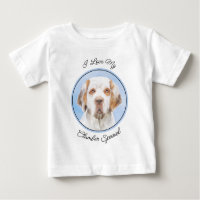 Clumber Spanischmalerei - Niedliche Original Dog A
