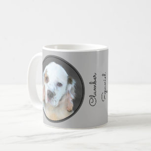Clumber Spanischmalerei - Niedliche Original Dog A Kaffeetasse