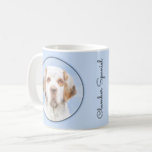 Clumber Spanischmalerei - Niedliche Original Dog A Kaffeetasse