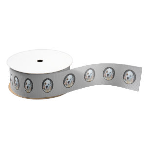 Clumber Spanischmalerei - Niedliche Original Dog A Ripsband