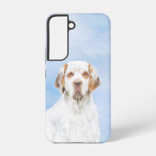 Clumber Spanischmalerei - Niedliche Original Dog A Samsung Galaxy Hülle