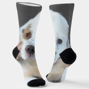 Clumber Spanischmalerei - Niedliche Original Dog A Socken