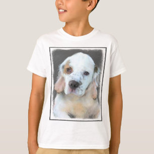 Clumber Spanischmalerei - Niedliche Original Dog A T-Shirt