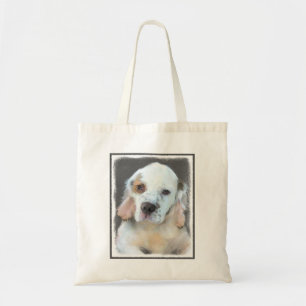 Clumber Spanischmalerei - Niedliche Original Dog A Tragetasche