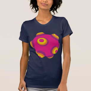 ClumpBubble rosa lila Orange T-Shirt