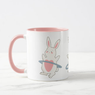 Clumsy Bunny Oaster Tasse