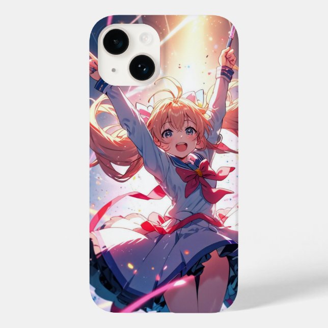 Clumsy Magical Girl Case-Mate iPhone Hülle (Rückseite)