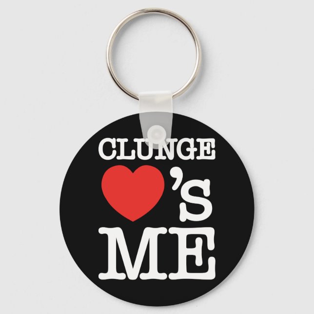CLUNGE LIEBE ME SCHLÜSSELANHÄNGER (Vorderseite)