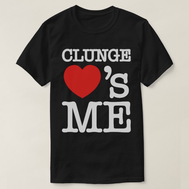 CLUNGE LIEBE ME T-Shirt (Design vorne)