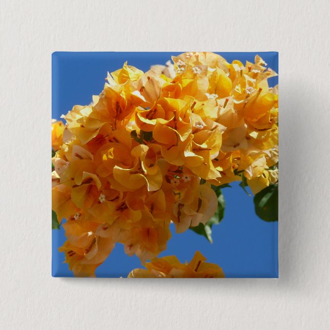 Cluster Golden Bougainvillea Floral Button (Vorderseite)