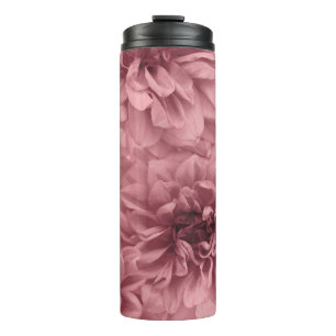 Cluster von Light Mauve Dahlia-Blume Thermosbecher